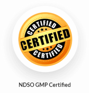 NDSO GMP Certified